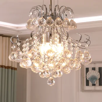 De lujo de Cristal de Araña de Salón Dormitorio cocina colgando de las lámparas de Iluminación de la decoración Colgante de luz MJ1201