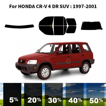 Precortada nanoceránicas coche Ventana UV Tinte Kit Automotriz Película de la Ventana Para HONDA RD1 CR-V 4 DR SUV 1997-2001