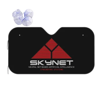 Skynet Cyberdyne Systems Parasol Parabrisas Terminator Divertido Delantera del Coche del Parabrisas de la Visera Parasol Protector UV