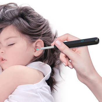 Wireless Smart Limpiador del Oído Herramienta NE3 Herramienta de Eliminación Inalámbrica Limpiador del Oído con la Cámara del Oído Endoscopio Kit de Cuidado de la Salud del Oído Selector de