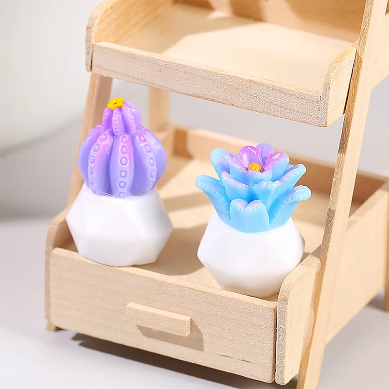 1:12 Jardín De La Casa De Muñecas En Miniatura Tulip Macetas De Flores Bonsai Modelo De Mini Planta En Maceta De Flores Bote Decoración Accesorios De Juguete