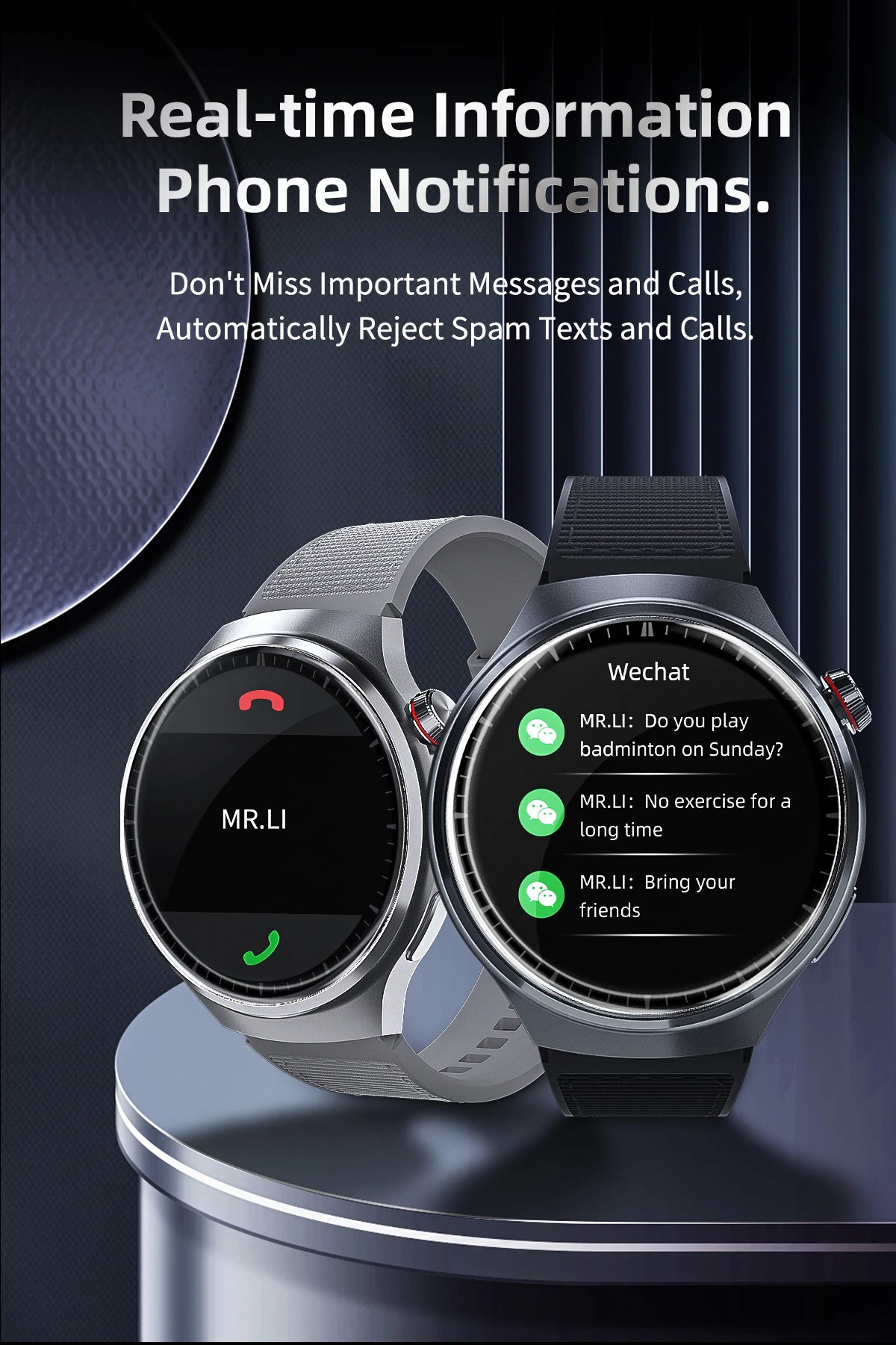 para Samsung Galaxy Z Fold5 Veces 4 veces 3 F9000 S21 S20 S10 Reloj Inteligente Bluetooth para Llamadas Deporte Smartwatch Hombres de la prenda Impermeable IP68