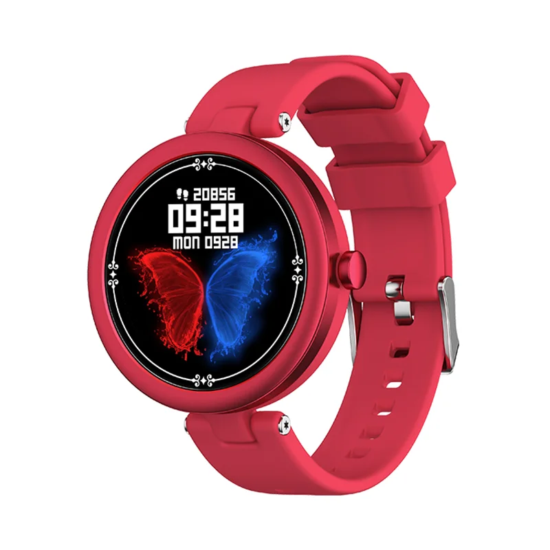 El Smartwatch 1.09 pulgadas Ronda de la Pantalla Táctil de control de la Frecuencia Cardíaca 7 Modos de Deporte Reloj Inteligente para Hombres, Mujeres y Niños