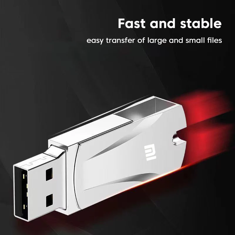 Xiaomi Mini Pen Drive USB de Memoria Flash USB, Unidades de 2 TB 1 TB de 16TB TIPO C Usb 3.0 de Alta Velocidad Impermeable Pendrive U Disco Nuevo