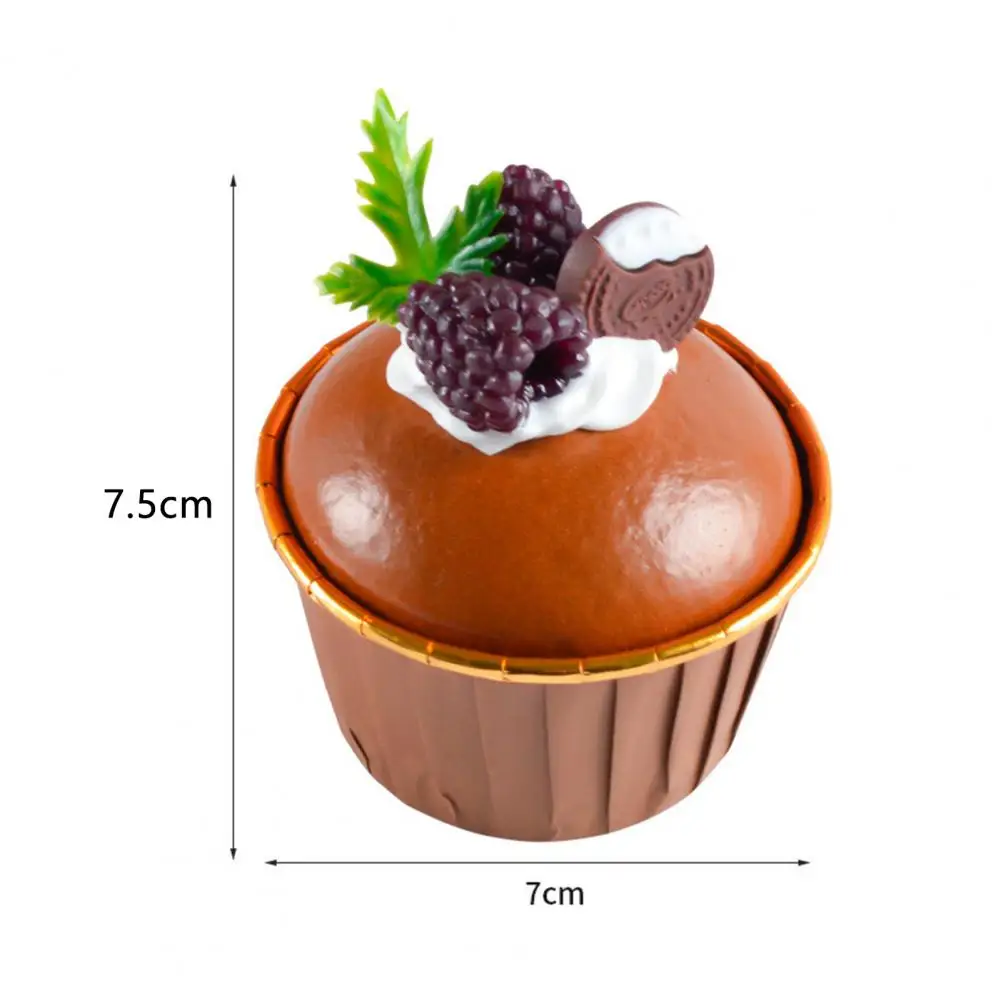 1Pcs Artificial de Cocina Pasteles de Frutas de Postre Falso Alimentos Decoración de Fotografía Pro Alimentos de Simulación Modelo de Torta de Té de la Decoración de la Mesa