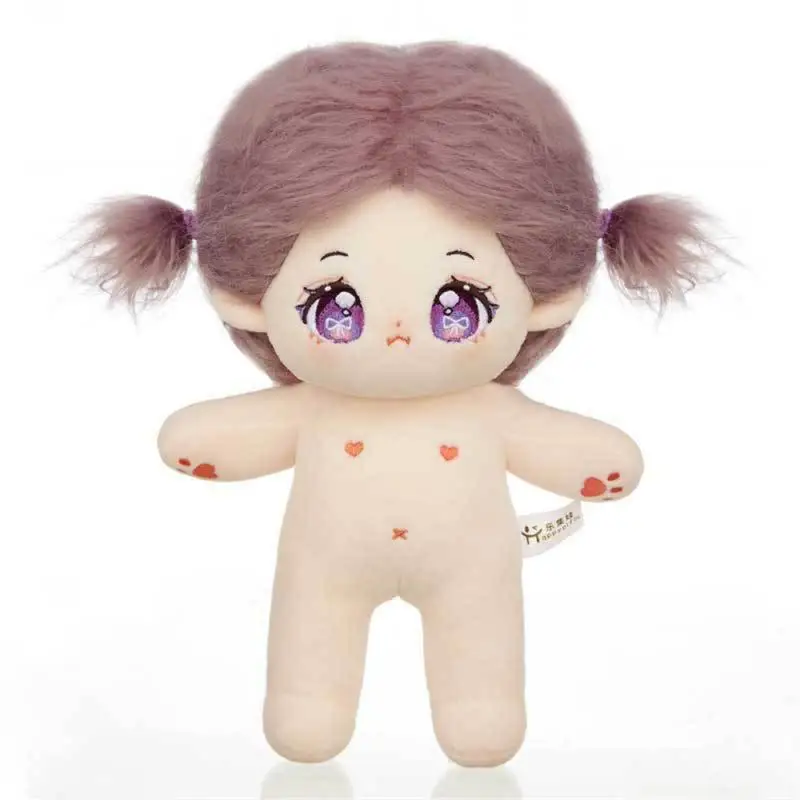 1/2/3PCS 20cm Kawaii Ídolo de la Muñeca de Anime de la Felpa de la Estrella de Muñecos de Peluche de Personalización de la Figura Juguetes de Bebé de Algodón Plushies Juguetes Fans