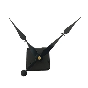 1 Conjunto de Colgante DIY Reloj de Cuarzo Silencio de la Pared de Movimiento del Reloj de los Relojes de Reparación de Movimiento del Mecanismo del Reloj Partes Con Agujas de Mayoreo