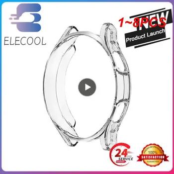 1~8PCS Caso para Huawei Watch GT3 46 mm de la Banda de Reloj GT3 42Mm Suave Suave Protector de Pantalla Cubierta de Parachoques de los Casos para Huawei GT