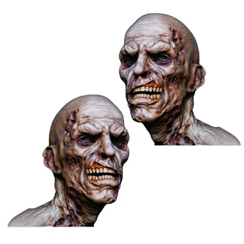 2Pcs 3D Zombie de la etiqueta Engomada del Horror de la Silenciosa Atmósfera Calcomanía de Terror Esqueleto Auto Calcomanía Horror de la Personalidad de la Decoración para la Fiesta de Halloween