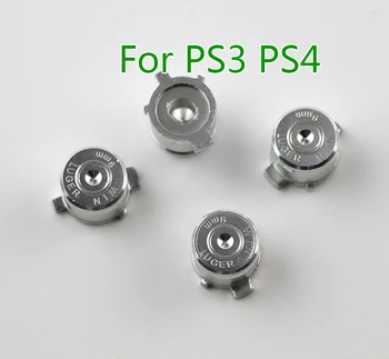 2sets Metal Bala ABXY Botón de Joystick de Repuesto para Sony PS4 PS3 Controlador Gamepad
