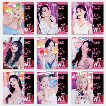 55PCS Caliente Kpop Star dos veces Nuevo Álbum BETWGEN Lomo de la Tarjeta de Photocard HD Álbum de Fotos de las Tarjetas Para los Fans de la Colección de Postales Sana Mina
