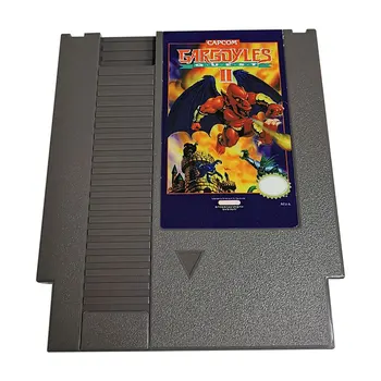8 Bits de la Tarjeta de Juego De 72 Pines Gárgola s Quest II El Demonio de la Oscuridad NTSC Y Pal Versión Cartucho de videojuego Para NES