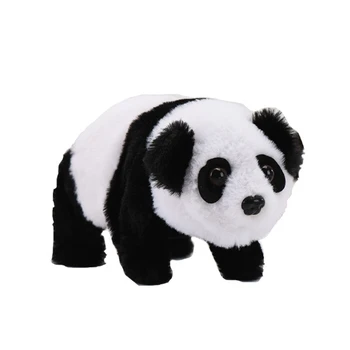 Animal de peluche Canto Caminar Panda Eléctrico de Juguete de la Felpa de los Grandes Regalos para los Niños pequeños, Niñas y Niños, Hijos de 7x3 Pulgadas