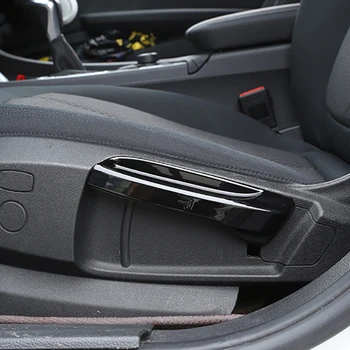 Asiento de coche Manual de Ajuste de Control de la Llave de Refuerzo Reborde de la Cubierta de la etiqueta Engomada de la Decoración de Interiores, Accesorios Para BMW 1 Serie 2 F21 F45