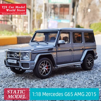 Casi Real 1:18 G65 AMG 2015 (W463) off-road del modelo de Coche de metal Enviar amigo regalo de Cumpleaños