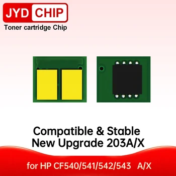 CF540X CF541X CF542X CF543X 203X Toner Chip Reset para HP M254 M281 M280 Chip de Cartucho OEM Tamaño
