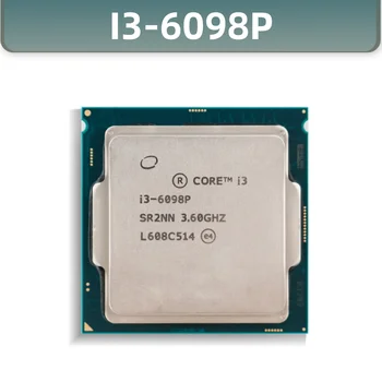 cpu I3-6098P por núcleo de procesador de la cpu LGA 1151 3.6 GHz 14NM 54W