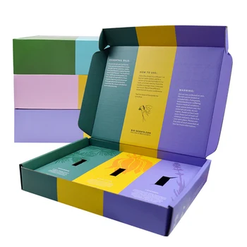 customizd diseño SENCAI mayorista de lujo exquisito perfume personalizado de cartón corrugado caja de embalaje de envío