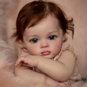 De 22 Pulgadas Reborn Doll Kit con El Popular Realista Toque Inacabado de la Muñeca Reborn Doll Emula Bebé Tutti Nueva Realista de Arte de la Muñeca