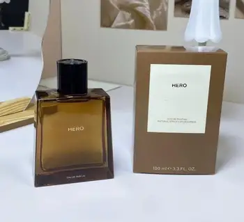 de calidad superior de la marca de buena HÉROE HOMBRES perfume floral de larga duración gusto natural con atomizador para los hombres fragancias