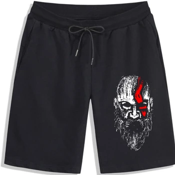 Dios de la Guerra Kratos pantalones Cortos pantalones de moda 100% algodón de los Hombres pantalones cortos pantalones Cortos para los hombres mayorista Cortos