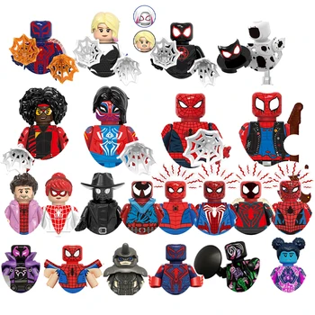 Disney Marvel Legends Nuevo Spiderman Bloques De Construcción De Juguetes De Ladrillos Regalos Minifiguras (Minifigures) Diy Juguetes Educativos De Regalos Para Niños