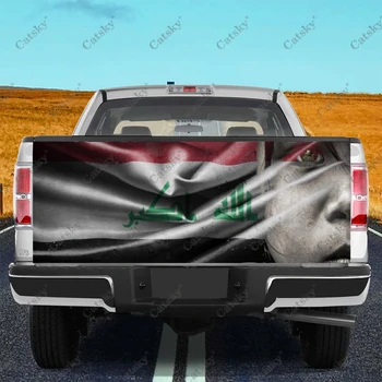 Irak bandera de Coche de pegatinas camión posterior de la cola de modificación de pintura adecuado para camión dolor coche de embalaje accesorios calcas
