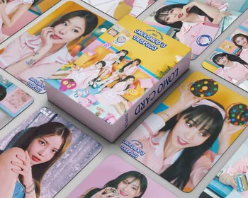 Kpop Idol 55Pcs/Set Lomo de la Tarjeta de Mamamoo Postal Álbum de Fotos Nueva de Impresión de Tarjetas de Imagen Fans de los Regalos de la Colección