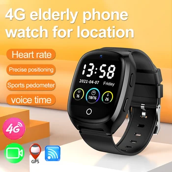 Nueva Ancianos Inteligente Reloj Teléfono LBS Perseguidor de GPS de la Frecuencia Cardiaca el Monitor de Seguridad SOS la Caída de Alarma WIFI Niños Smartwatch para Xiaomi