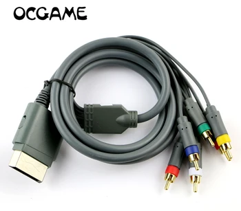 OCGAME 10pcs HDTV de Alta Definición de Componente de Audio Compuesta de Vídeo AV Cable Para Xbox 360 Consola de juegos Controlador