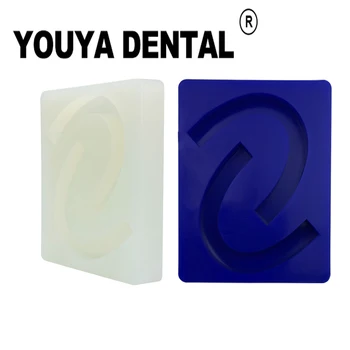Odontología Laboratorio en forma de U de la Cera del Molde Dique de Goma Cera Oclusal Rim Modelo de la Dentadura Módulo de Dental Completo Modelo de Base 