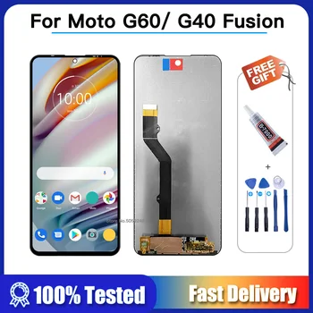 Original Para Motorola G60 Sustitución de Pantalla táctil PANB0001IN PANB0013IN Pantalla LCD Para la Moto G40 Fusión PANV0001IN /0005