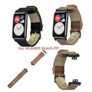 para Huawei Reloj ajustar un uso Duradero Resistir Sweatproof Reloj de Pulsera de Cuero Ajustable Reemplazo Smartwatch Bandas de Correa
