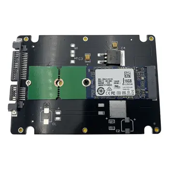 para M. 2 NGFF NVMe para M B CLAVE SSD 2242 2260 2280 Longitud de Extensión Adaptador de Soportes SSD Soild Disco Duro Convertidor de Fra