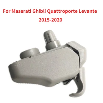 Para Maserati Ghibli Quattroporte Levante 2015-2020 Interior De Un Auto Accesorios Gris De La Visera Del Soporte Soporte De Gancho