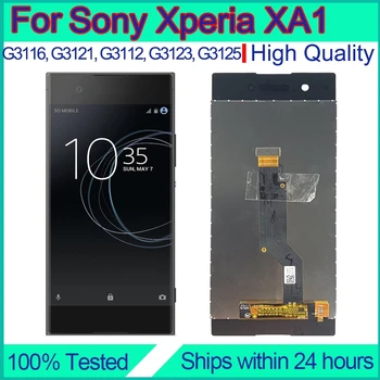 Para Sony Xperia XA1 Sustitución de la Pantalla G3116 G3121 G3112 G3123 Pantalla Táctil de la Reparación de la Pantalla LCD Reparatur Digitalizador Asamblea