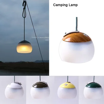 Portátil de Camping Luces USB Recargable Impermeable Colgante LED de Luz de Carpa para Acampar al aire libre de la Lámpara
