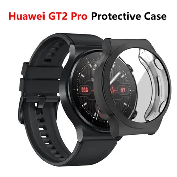 TPU para Huawei reloj GT 2 Pro SmartWatch GT2 Pro Todo Alrededor de la Pantalla Protector de la cubierta del Caso para HUAWEI GT2 Pro carcasa protectora