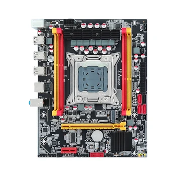 X79 Placa madre del PC NVME M. 2 SSD LGA 2011 PC Placa PCI-E 16X 4*SATA3.0 Interfaz de 12*Interfaz USB para Intel Procesador Xeon E5