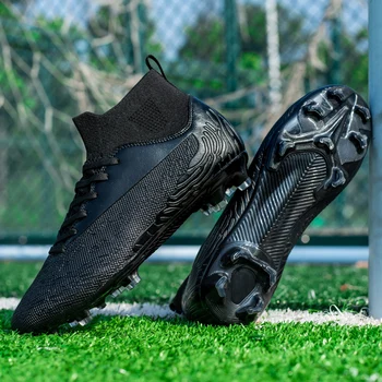 Zapatos de fútbol de Formación Profesional de Futsal de la FG Botas de Fútbol Anti-slip de Encaje-up de Alto Impacto-resistencia Listones